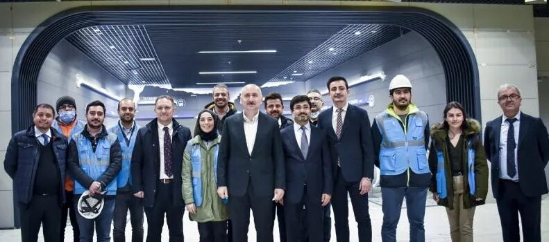Gayrettepe-İstanbul Havalimanı metro hattında yüzde 98 ilerleme kaydedildi
