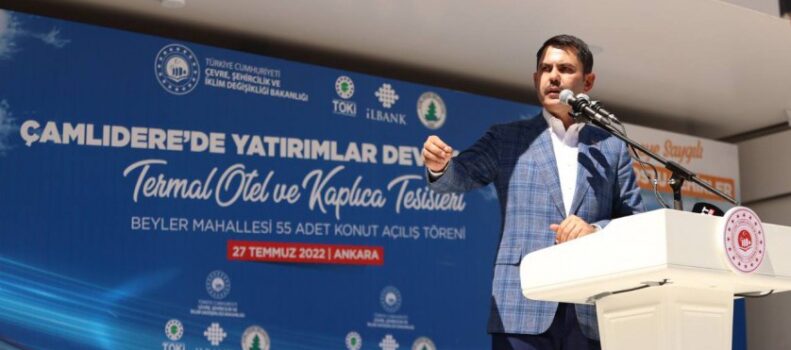BAKAN KURUM: “BAŞKENTİMİZDE TAM 65 BİN KONUTLUK KENTSEL DÖNÜŞÜM PROJESİ BAŞLATTIK”