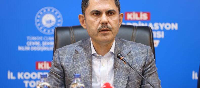 Çevre, Şehircilik ve İklim Değişikliği Bakanı Murat Kurum’ dan Kilislilere 500 Yeni Sosyal Konut Müjdesi